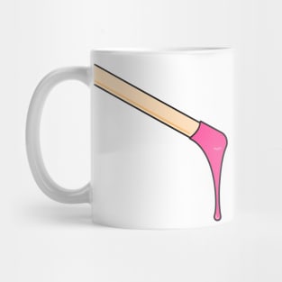 Hot Wax Dripping Off Waxing Stick Mug